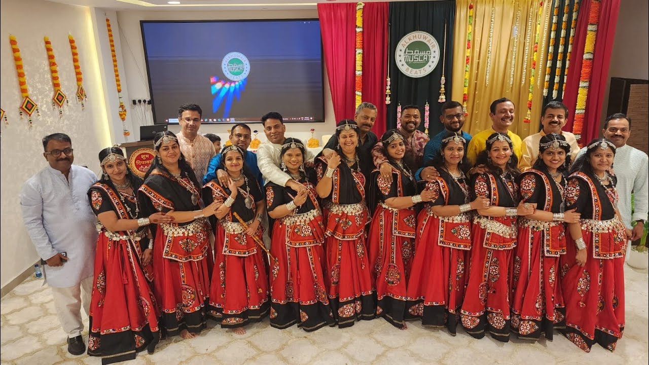 Garba dance by Mom's Gang during Deepwali Celebrations  dtd 31st October 2025