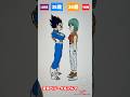 【夫婦バトル】変身ベジータVSブルマ #shorts #dragonball #ドラゴンボール #dragonballz