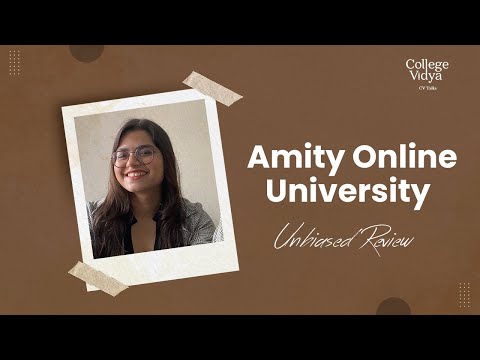 Unbiased Reviews| Amity Online University| Is Amity Online University worth your money?