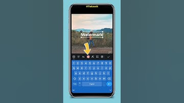 VN Video Editor - Watermark Text Transparent Tutorial #shorts