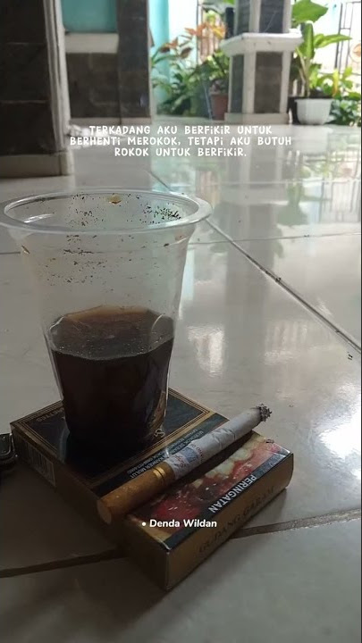 status WA kata kata rokok untuk berpikir