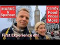 First time in a marks  spencer in london uk canadian tourist tour findingfish london food