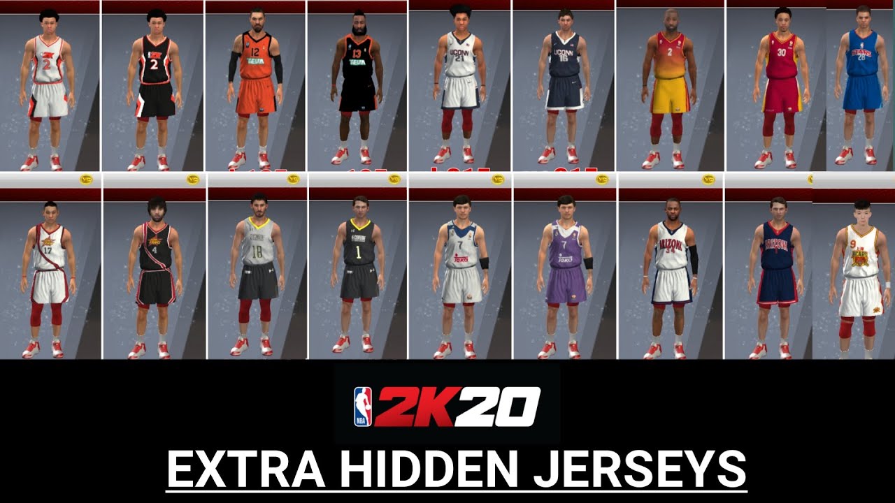 NEW* NBA LEGEND HIDDEN JERSEYS IN NBA 2K22! HOW TO GET HIDDEN JERSEYS IN  NBA 2K22! CLASSIC JERSEYS! 