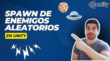CÓMO CREAR ENEMIGOS DE FORMA ALEATORIA EN UNITY - SPAWN DE ENEMIGOS U OLEADAS