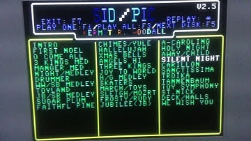 Commodore 64 C64 C-64 SX-64 128 8-Bit 6581 Sid Chip Christmas Music - Dave Bradley - Episode Xmas 10