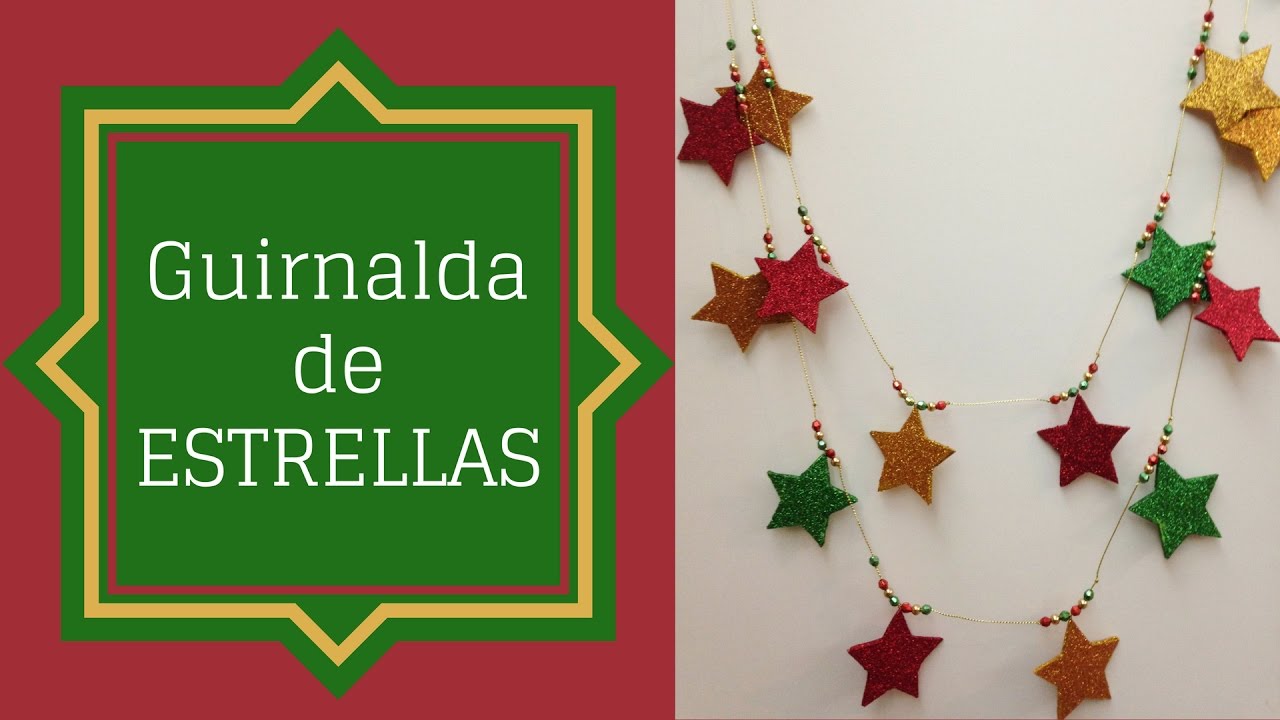 Prisión As violinista Guirnalda de Estrellas para Navidad - YouTube