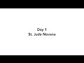 Day 1 - St. Jude Novena | 2016