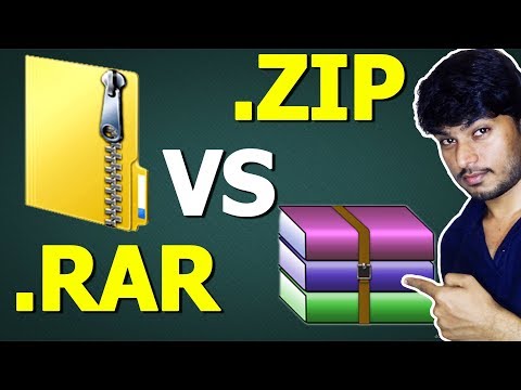 Video: Wat is het verschil tussen een ZIP- en RAR-bestand?