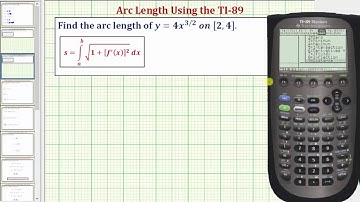 Determine Arc Length on the TI-89