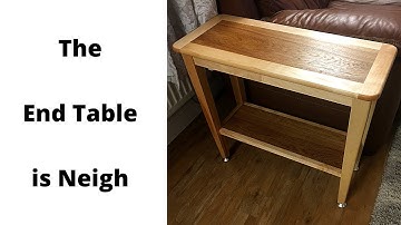 How To Make A Do It Yourself End Table With Pocket Hole Screws 👉 Free woodworking plans