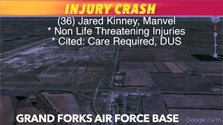 UPDATE: Injury Crash By Grand Forks Air Force Base