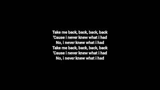 Lewis  Thompson & David Guetta - Take Me Back Lyrics