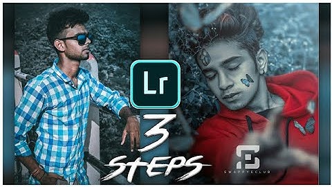 Moody BLUE editing in 3 STEPS using Adobe Lightroom in Hindi || GURJOT CREATIONS