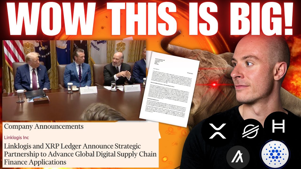 Howard Lutnick: Gov Data Moving ONCHAIN!! Link ETF / Reserve! XRP Breaks  Record!! UK Gov Letter.....
