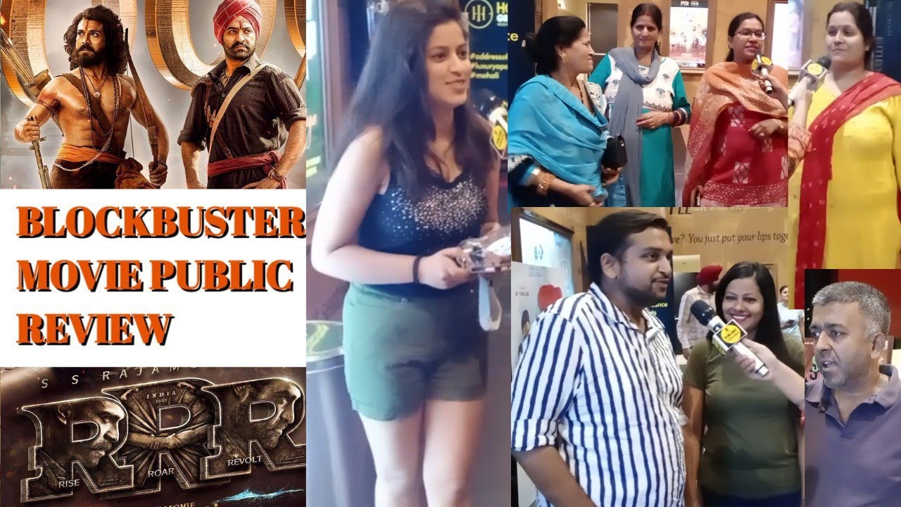 RRR Movie Public Review | RRR Public Reaction | N. T. Rama Rao Jr., Ram Charan, Ajay Devgn, Alia