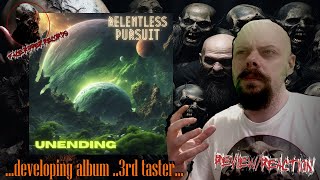 RELENTLESS PURSUIT: 'UNENDING' [FACE RIPPER RECORDS REACTION/REVIEW]