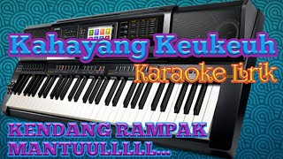 Kahayang keukeuh karaoke lirik _ cover adiswara musik kendang rampak