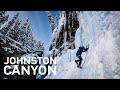 Ice Climbing in Johnston Canyon