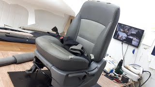 Hyundai GRAND STAREX. 2009. Ремонт сидения. Seat repair.