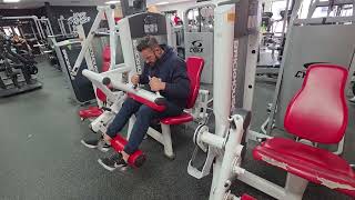 Seated Hamstring Curl Machine