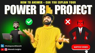 How to Explain a Power BI Project in an Interview (Step-by-Step Guide!)