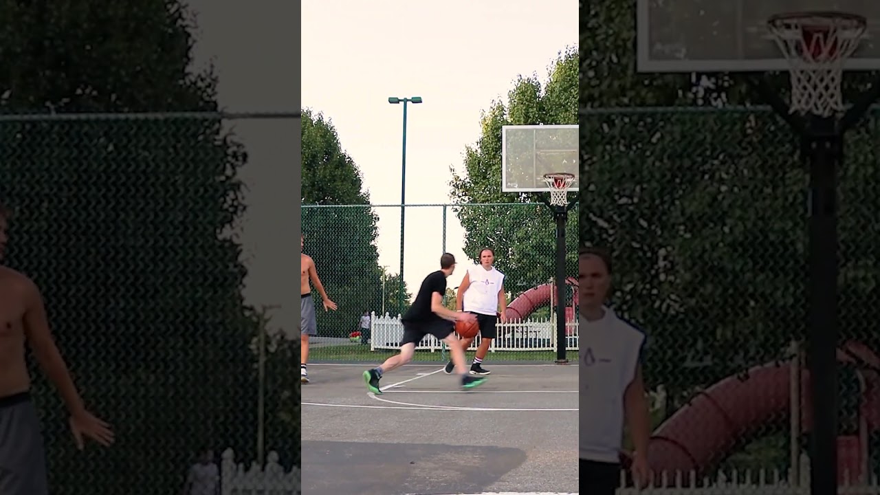 My Cousin The Cookie Monster #shorts #basketball #defense #streethoops #park #pickupbasketball
