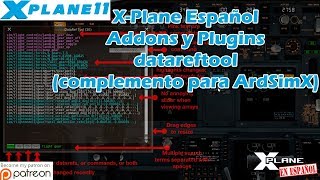X-Plane 11 | Addons y Plugins | datareftool