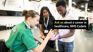 Ask us about a career in healthcare - St John Ambulance and NHS Cadets