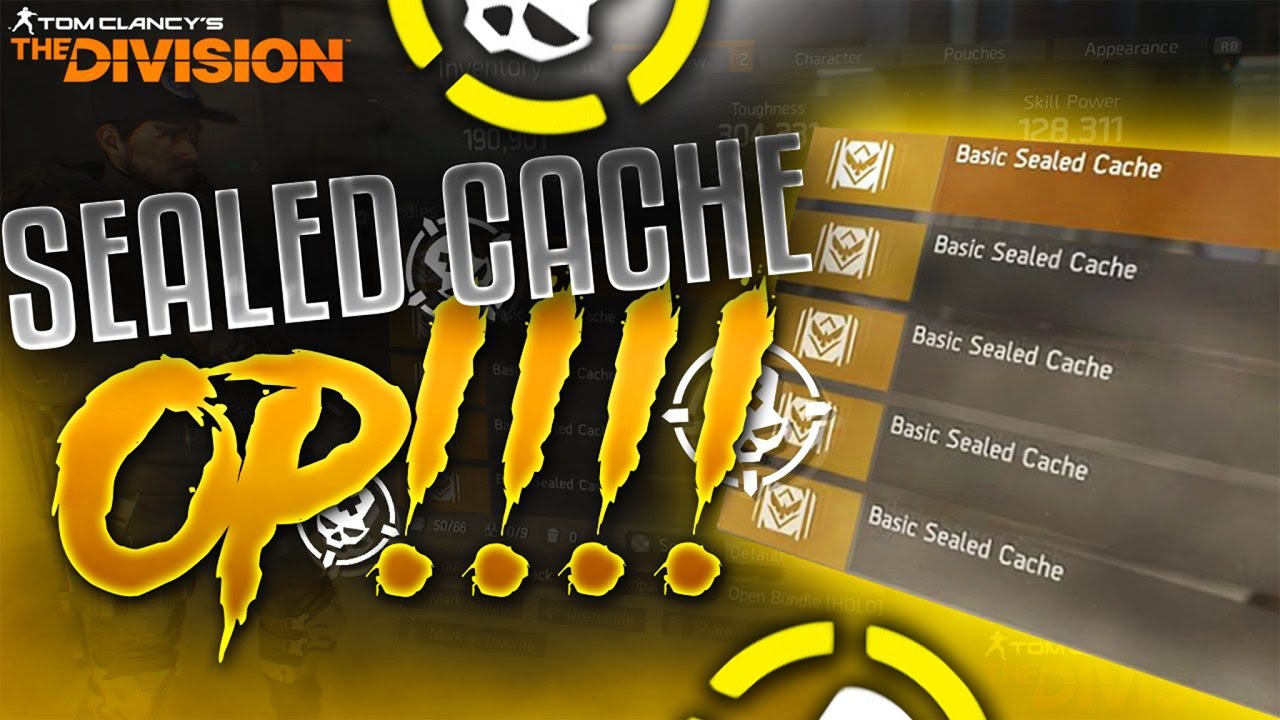 The Division: BASIC SEALED CACHE BUILD OP!? (CHALLENGE) - YouTube