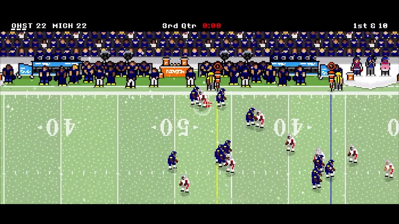 Retro bowl rivalry series : Ohio state vs Michigan - YouTube