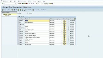 HOW TO CREATE CATALOG - CODE GROUPS, CODES & CATALOG PROFILE ( SAP PM MODULE TUTORIAL)