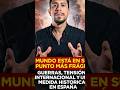 MUNDO ESTÁ EN SU PUNTO MÁS FRÁGIL. GUERRAS, TENSIÓN INTERNACIONAL Y UNA MEDIDA HISTÓRICA EN ESPAÑA.