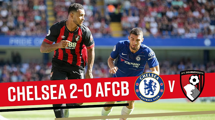 DEFEAT AT THE BRIDGE 😕 | Chelsea 2-0 AFC Bournemouth