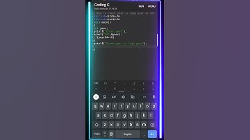 C program to check leap year or not | #codewithprimoxy