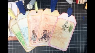 Making Tags for My Wizard of Oz Journal