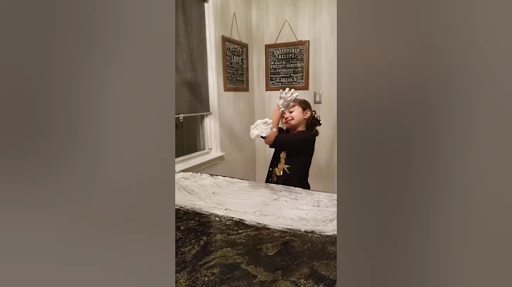 Sensory fun with Chloe