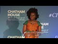 Chimamanda Ngozi Adichie on Storytelling - Chatham House 2018