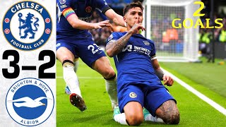 Chelsea vs Brighton 3-2 - All Goals and Highlights 2023 🔥 ENZO