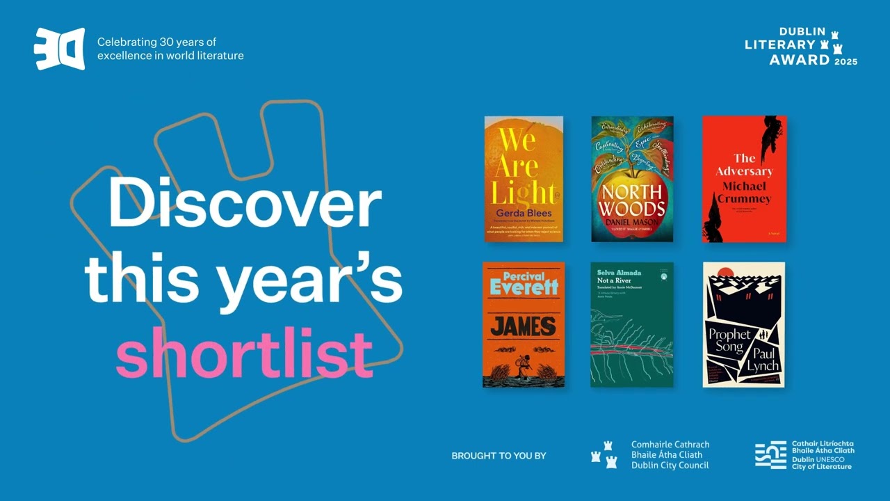 Dublin Literary Award  2025 Shortlist