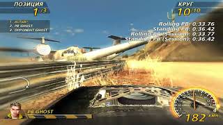 FlatOut 2 | Desert Scrap Yard | Venom | Infinite nitro | 33:52 (WR)