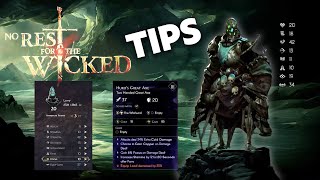 13 TIPS for Early Game! No Rest for the Wicked
