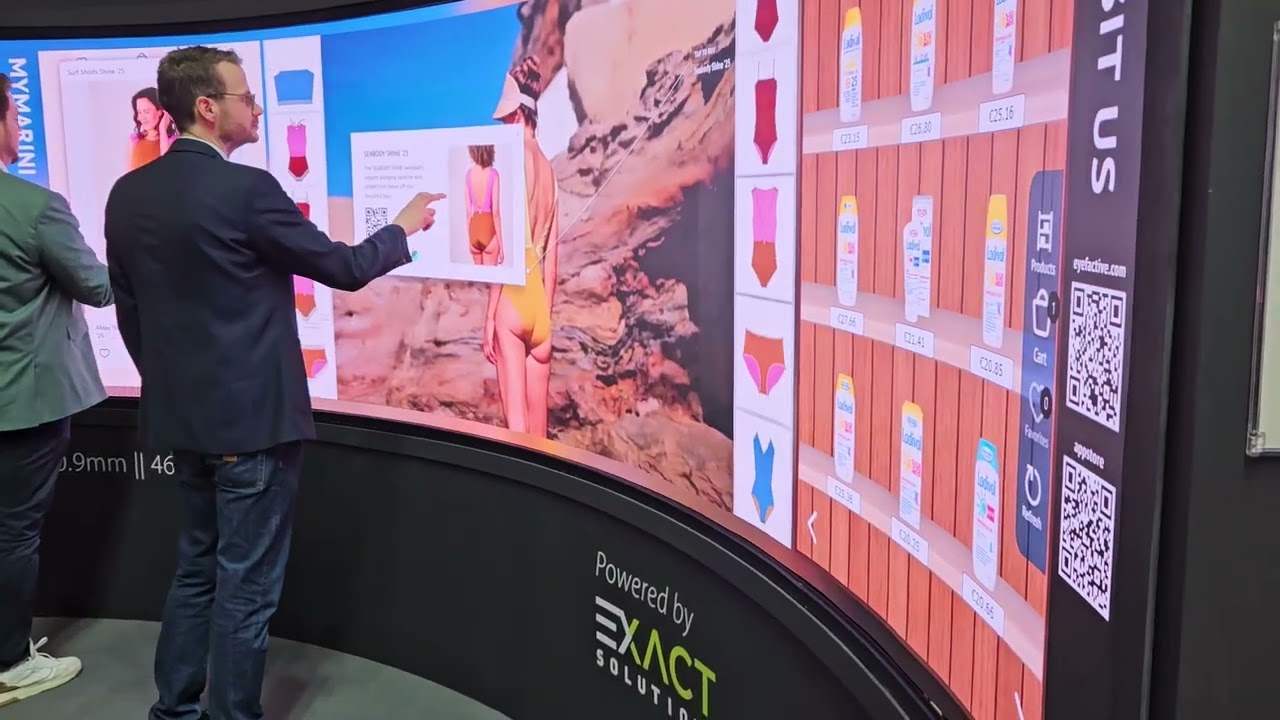 Turn Any Curved LED Wall into a Giant Touchscreen | primeTOUCH curved