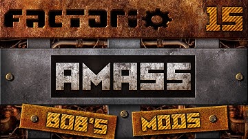 Factorio AMASS Bobs Mods 15