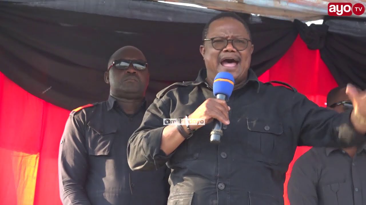 TUNDU LISSU KIGOMA MJINI, CHAGUENI KUTOKA CHADEMA AU ACT