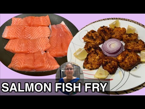 SALMON FISH FRY || సాల్మన్ ఫిష్ ఫ్రై