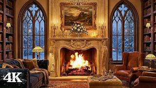 ❄️ You Found the Library Everyone Else Forgot: The Fire Is On. You’re Safe. 🔥