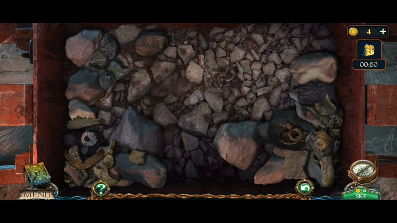 FIVE BN GAMES LOST LANDS 1: DARK OVERLORD GAMES (key in rubble) WALKTHROUGH