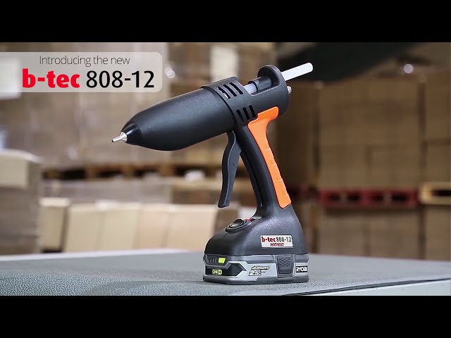 New B-Tec battery operated glue guns - Cordless hot melt solutions