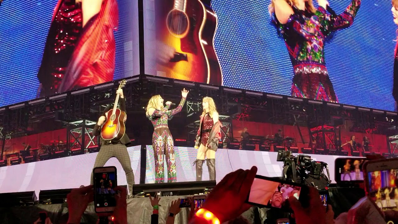 Sugarland & Taylor Swift - Babe - first time live AT&T Stadium Reputation Tour