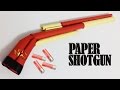 How to make a  paper shotgun that shoots